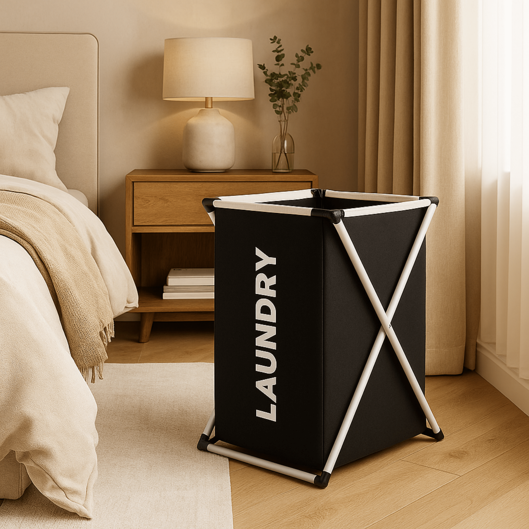 3 in 1 laundry basket - 2 - cozy - living