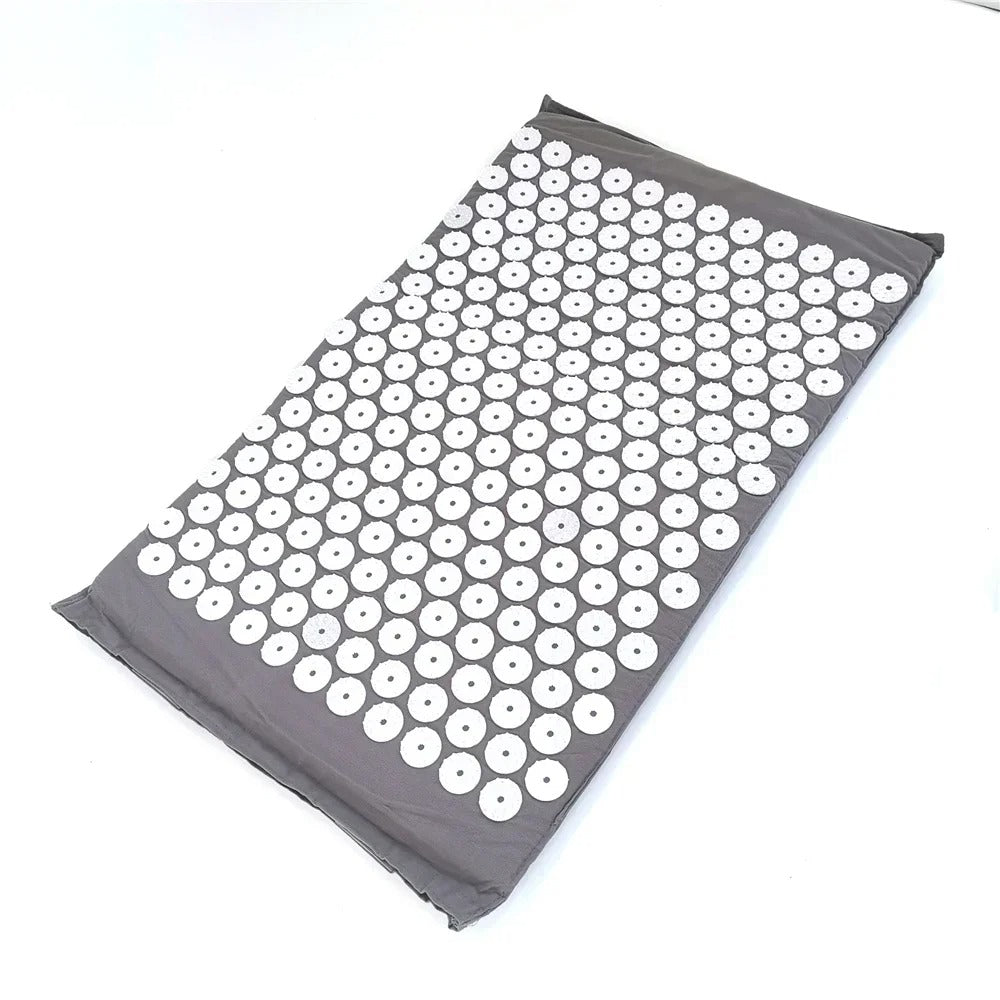 Acupressure Mat, Pain-Relief Massage Set for Stress-Free Back and Full-Body Relaxation