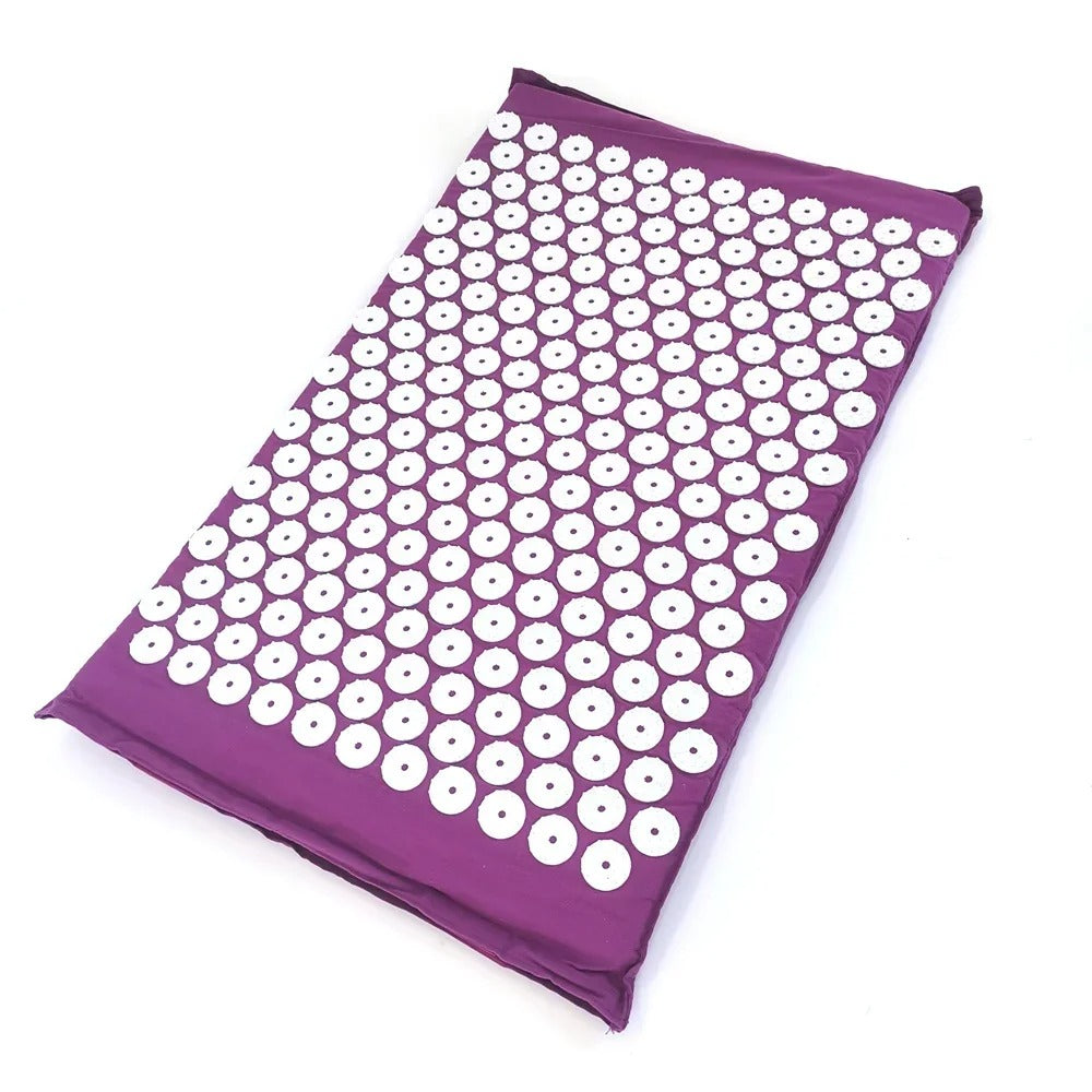 Acupressure Mat, Pain-Relief Massage Set for Stress-Free Back and Full-Body Relaxation