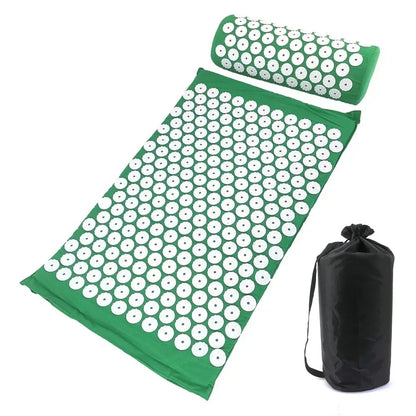 Acupressure Mat, Pain-Relief Massage Set for Stress-Free Back and Full-Body Relaxation