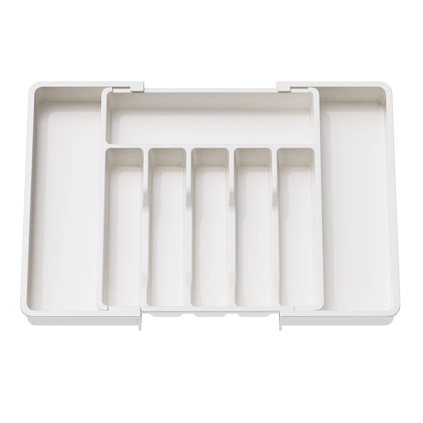 Cutlery Tray, Adjustable Flatware Organizer for a Calm & Clutter-Free Kitchen Drawer