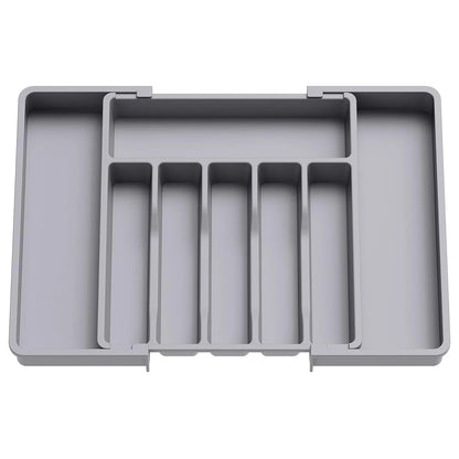 Cutlery Tray, Adjustable Flatware Organizer for a Calm & Clutter-Free Kitchen Drawer